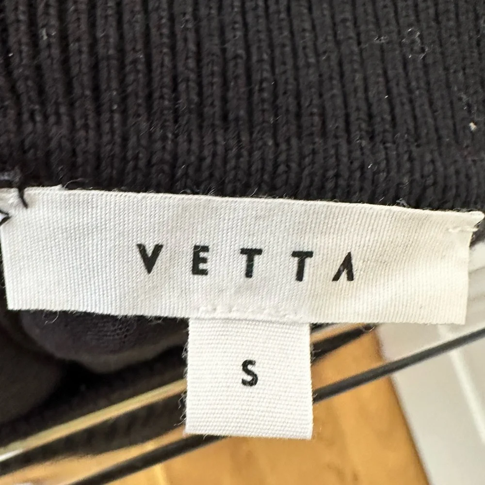 Vetta Crochet Knit Fringe Black Maxi Skirt Size Small Getaway Collection | N518